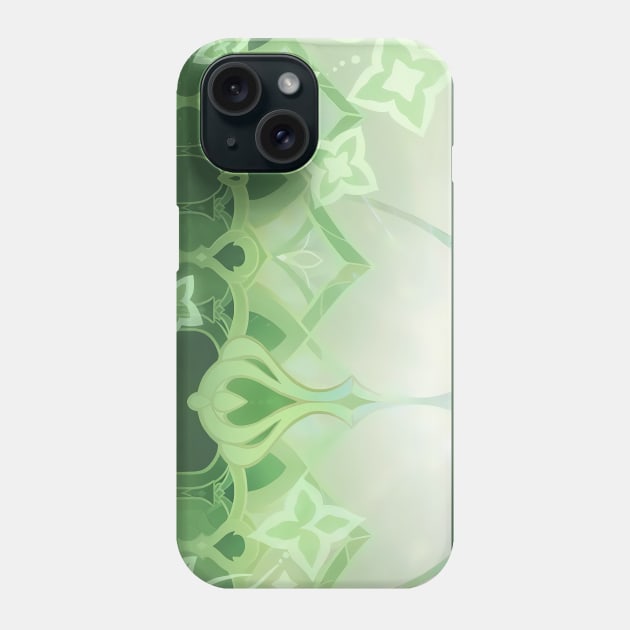 Nahida: Crescent Genshin Impact Namecard Phone Case by kazatodoesart