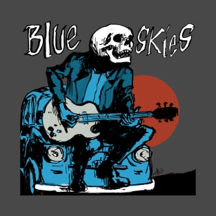 Blue skies by tim timebomb T-Shirt