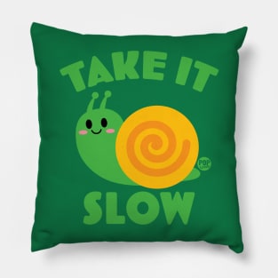 SLOW SNAIL Pillow