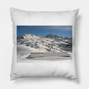 La Plagne Paradiski French Alps France Pillow