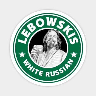 Lebowski White Russian Magnet