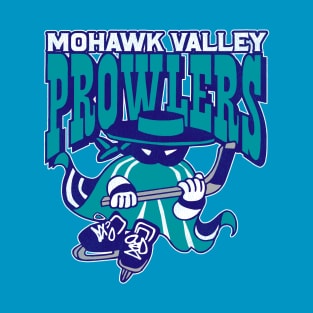 Defunct Mohawk Valley Prowlers Hockey Team T-Shirt