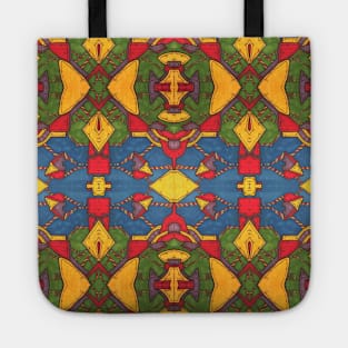 Mind Wire Pattern Tote