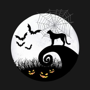 Leopard and moon halloween T-Shirt