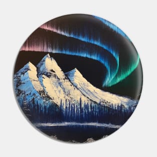 Alaskan Northern Lights Pin