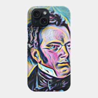 Franz Schubert Portrait | Franz Schubert Artwork 9 Phone Case