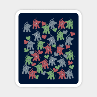 Elephants Magnet