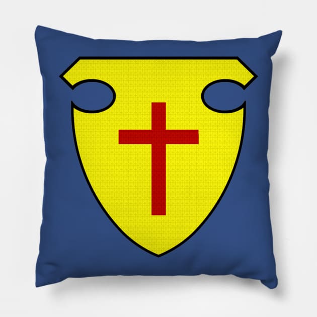 Christian Superhero Pillow by J. Rufus T-Shirtery