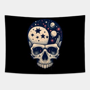 Skull Star Tapestry