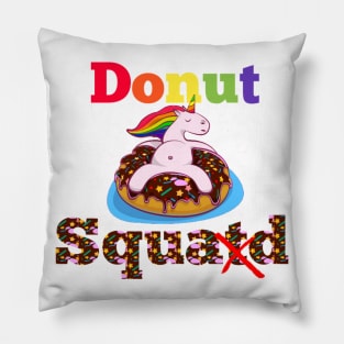 Donut unicorn Pillow