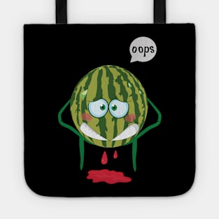 Embarrassed  Watermelon Tote