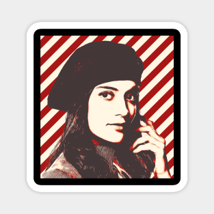 Ladies Winter Hats Pop art Magnet