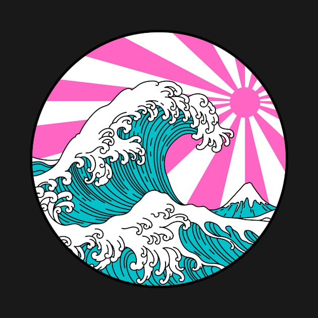 Japanese Waves by gibah