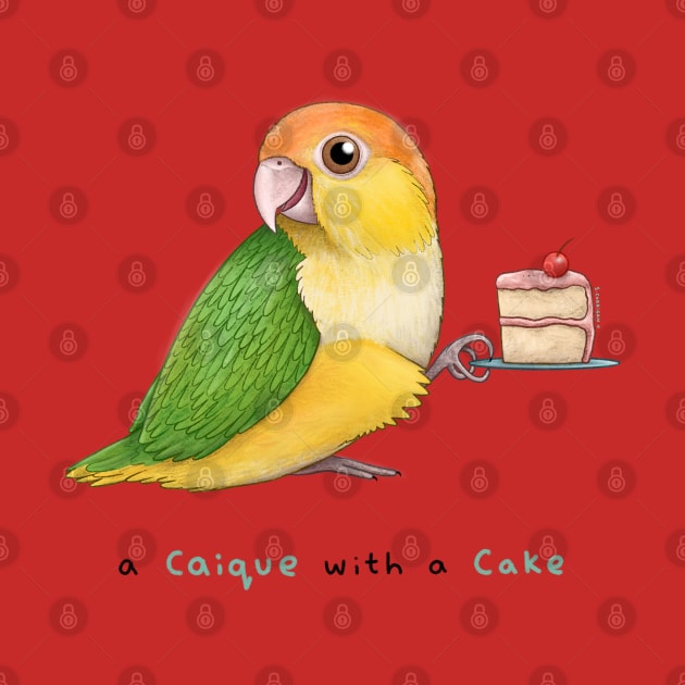 A Caique With A Cake by Sophie Corrigan