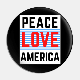 Peace Love America 4th of July Shirt, womens 4th of july shirt, fourth of july shirt, 4th of july shirt, memorial day shirt, patriotic shirt, stars and stripes shirt, merica tee Pin