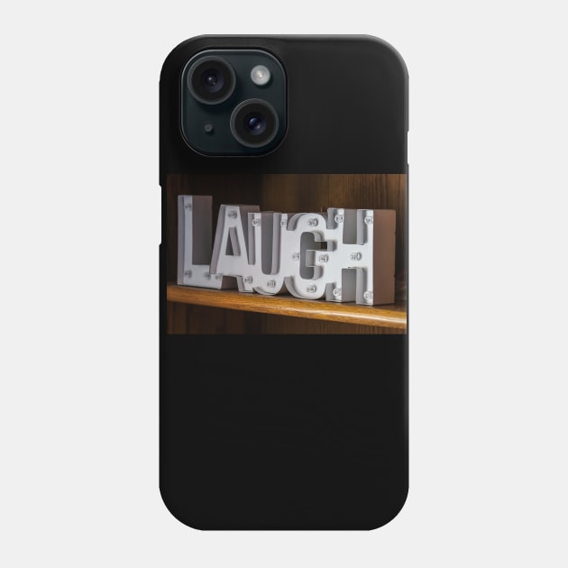 LAUGH Phone Case by rturnbow