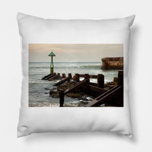 Seaton Sluice harbour mouth Pillow