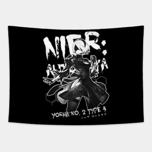 Nier 2B Tapestry