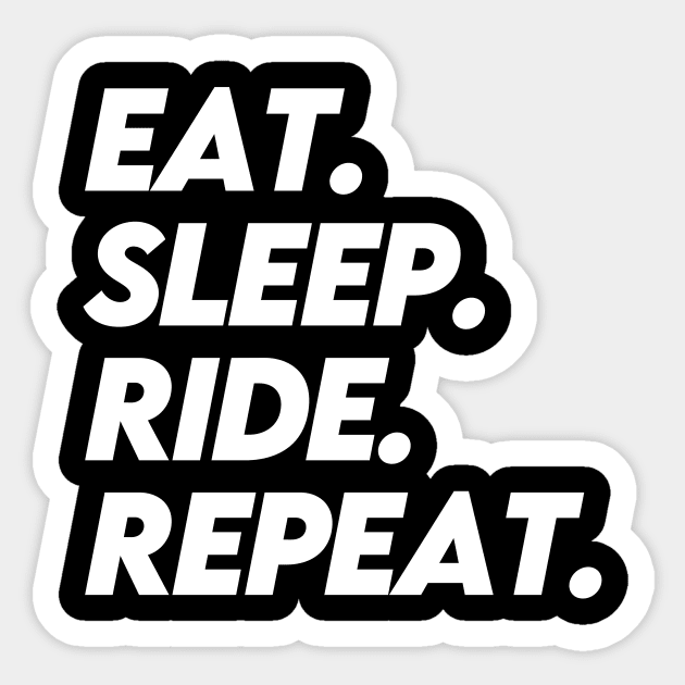 Eat Sleep Alto Repeat - Alto - Sticker