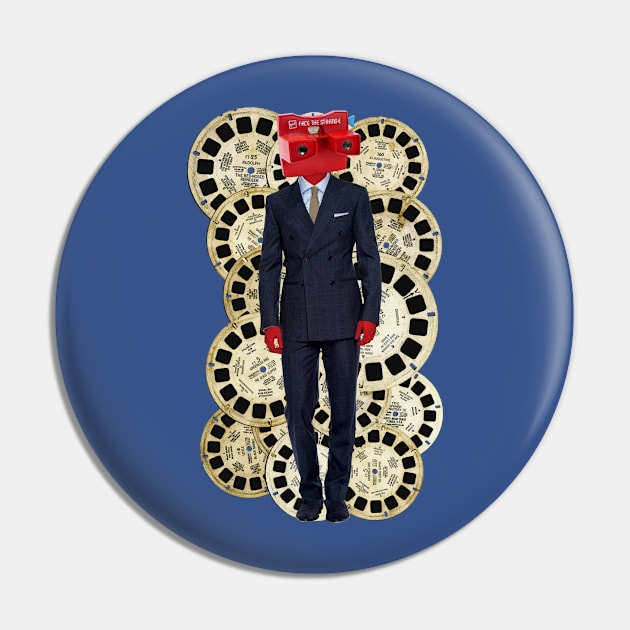 3D Viewmaster Pin by FaceTheStrange