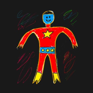 Crayon Superhero #1 T-Shirt