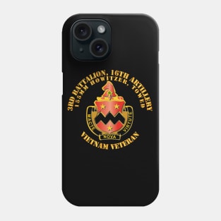 3rd Battalion, 16th Artillery 155mm without SVC Ribbon Phone Case