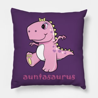 Auntasaurus Pillow