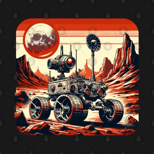 Martian Chronicles: Retro Rover Quest by Graphic Wonders Emporium