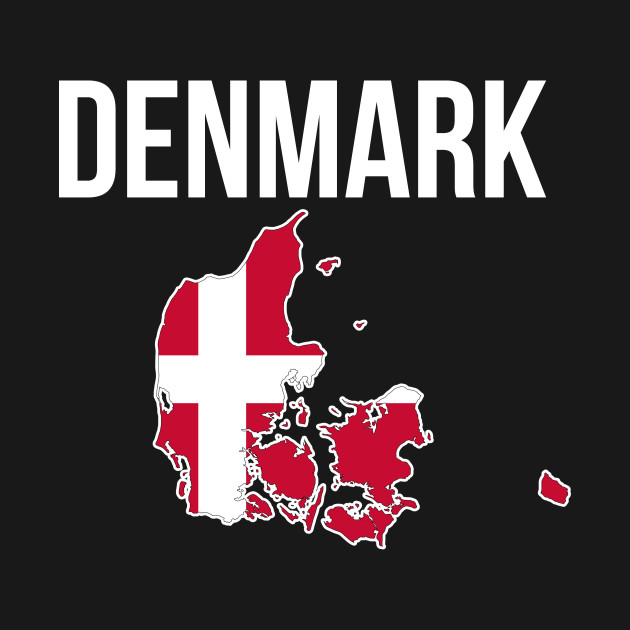 Best of denmark flag map on flower wallpaper
