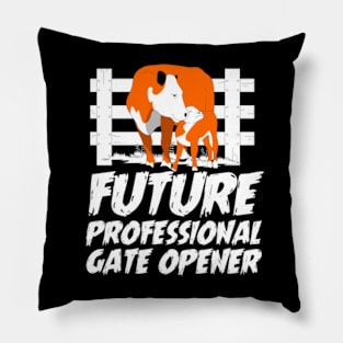 Future professional gate opener Pillow