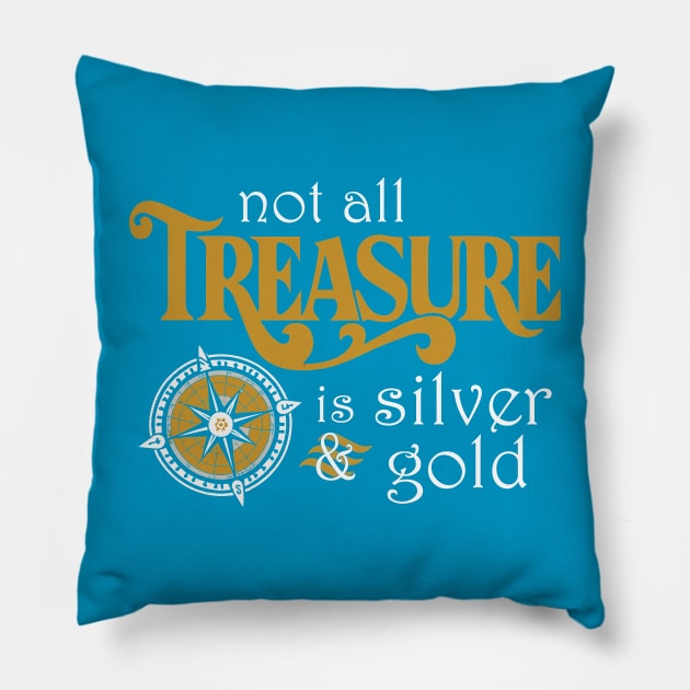 Cruise Line Treasure Pillow by Wizarding Wands & Mickey Ears