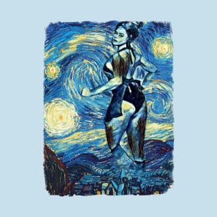The Sexy Woman Van Gogh Style T-Shirt