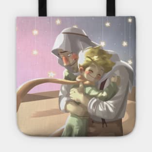 Little Prince hugging Tote