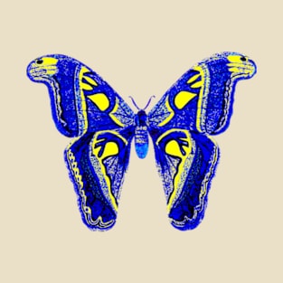 Blue butterfly T-Shirt