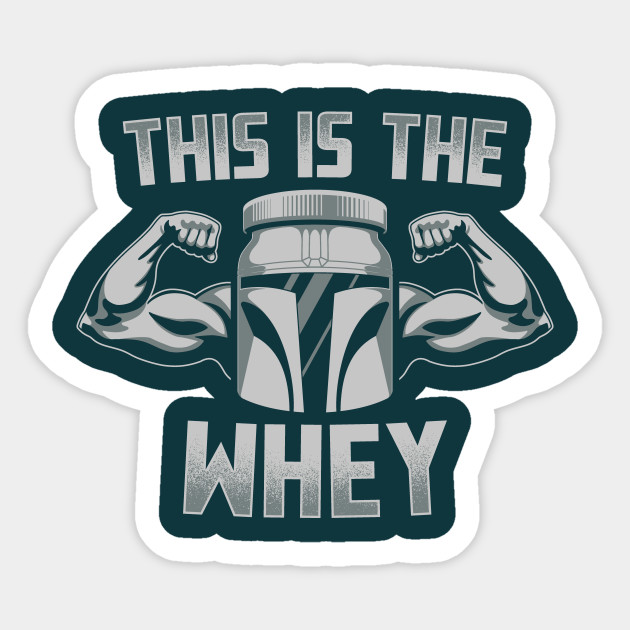 This Is The Whey - Gym - Sticker