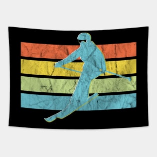Downhill Skiing Tapestry