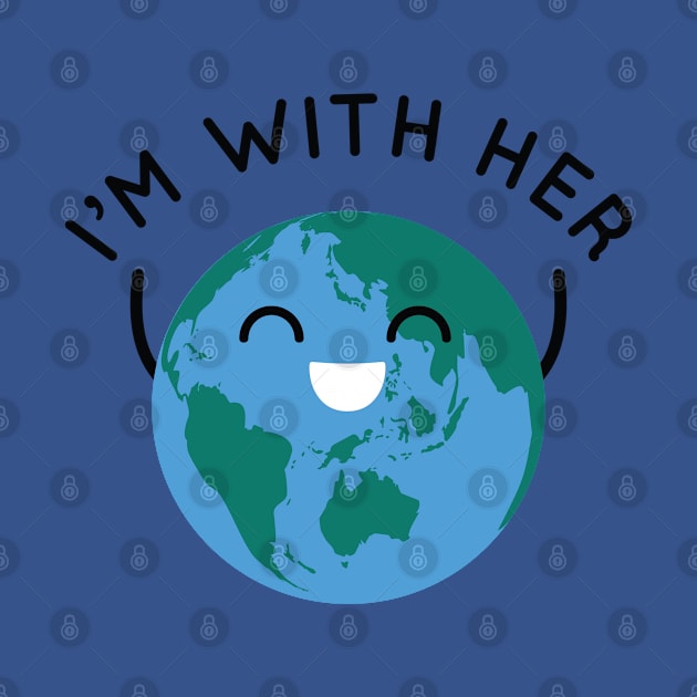 I'm With Her by VectorPlanet