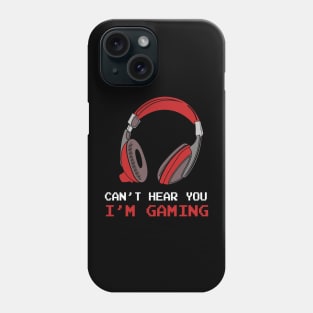 Funny Gamer Headphone Phone Case