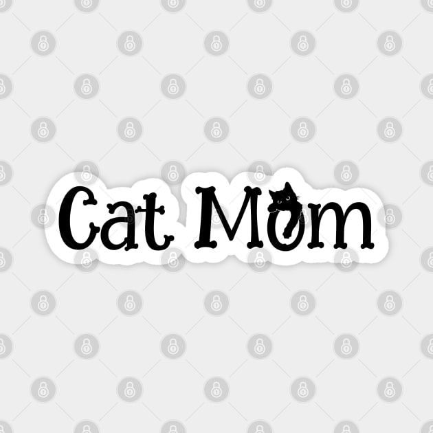 Cat Mom Magnet by HolidayBug