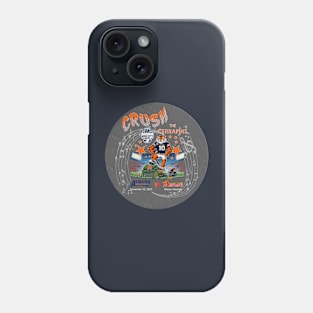 90s Auburn vs Maryland Football T-Shirt - gray Phone Case