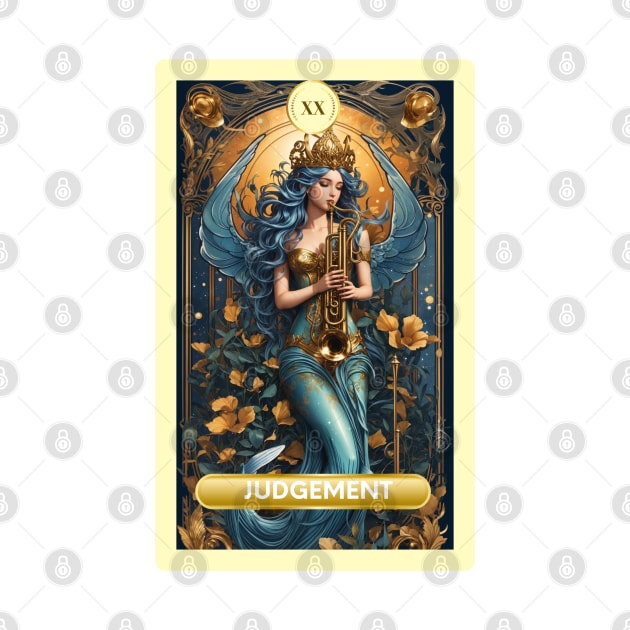 The Judgement Card From the Light Mermaid Tarot Deck. by MGRCLimon