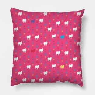 Counting sheep till summer Pillow