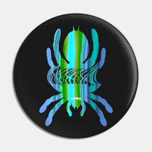 Tarantula Silhouette V94 (Vertical) Pin