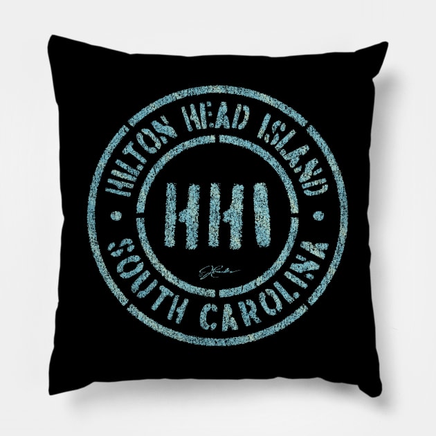 Hilton Head Island, HHI, South Carolina Pillow by jcombs