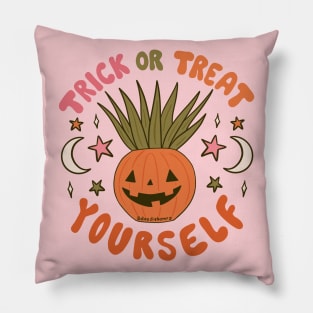 Trick or Treat Yourself Pillow