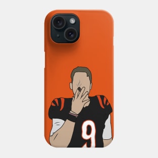 Joe Burrow Cigar Celebration Phone Case