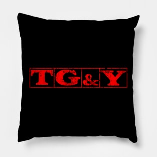 Vintage TG&Y Classic Logo Pillow