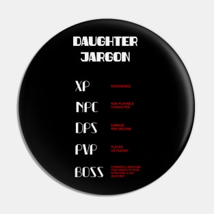 Daughter jargon for games Pin