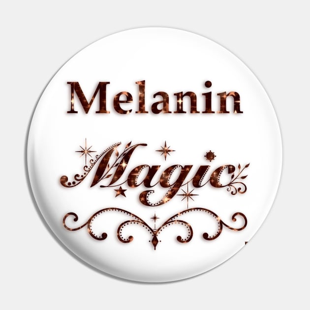 Melanin Magic Pin by DesignbyKurlz