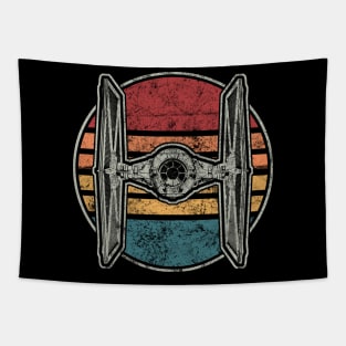 Vintage Dark Fighters Tapestry